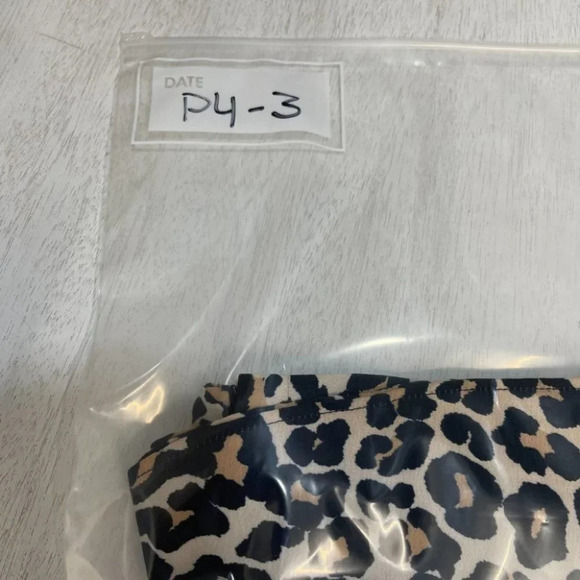 Topshop Leopard Animal Ruffle Hem Mini Skirt 8 - Picture 13 of 13